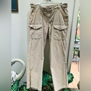 DKNY Jeans Light Tan Corduroy Trousers